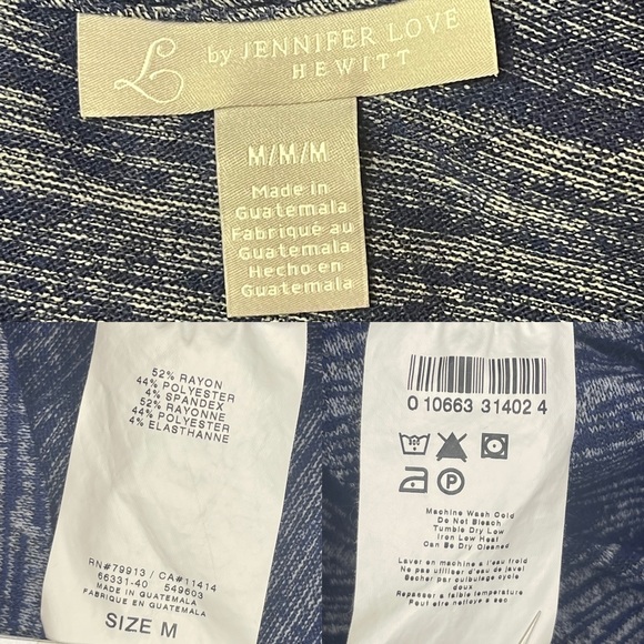 Heathered Blue Dress - Picture 3 of 5